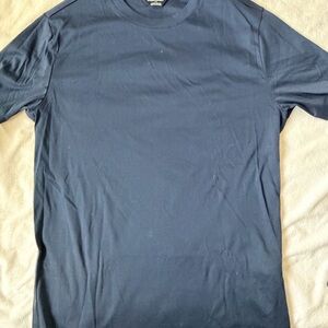 Banana Republic Men's Deep Blue Short Sleeve Performance Tee